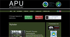 Desktop Screenshot of antipoachingunit.org