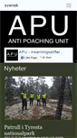 Mobile Screenshot of antipoachingunit.org